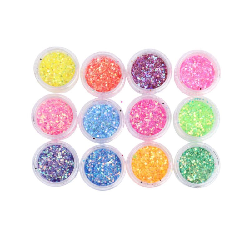 SET GLITTER Y ENCAPSULADOS 12PCS - CITY GIRL