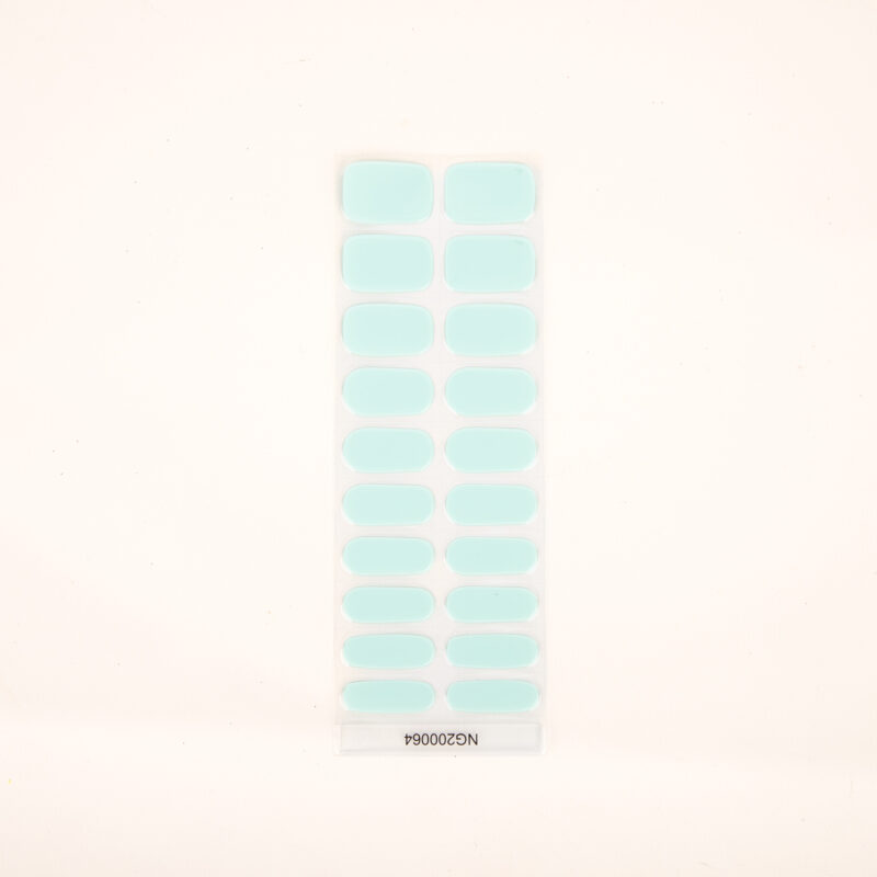UÑAS STICKER DE GEL LISOS Y CON DISEÑOS - PAQUETE DE 12 CAJAS IGUALES - Imagen 6