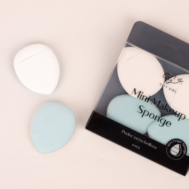 MINI ESPONJAS PARA EL DEDO 4PCS - CITY GIRL