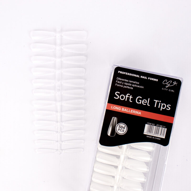 TIPS SOFT GEL BALLERINA XL 504 PCS – CITY GIRL