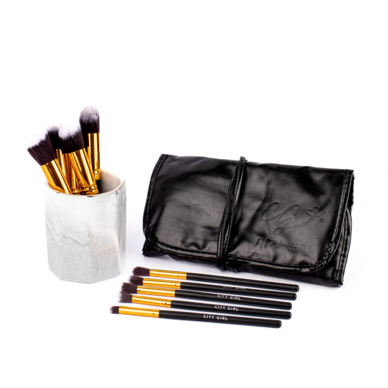 BROCHAS CON ESTUCHE 10PCS CITY GIRL