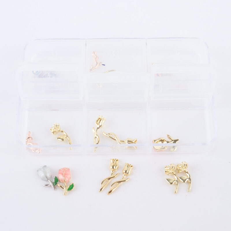 ROSAS - APLIQUES PARA UÑAS - Imagen 3