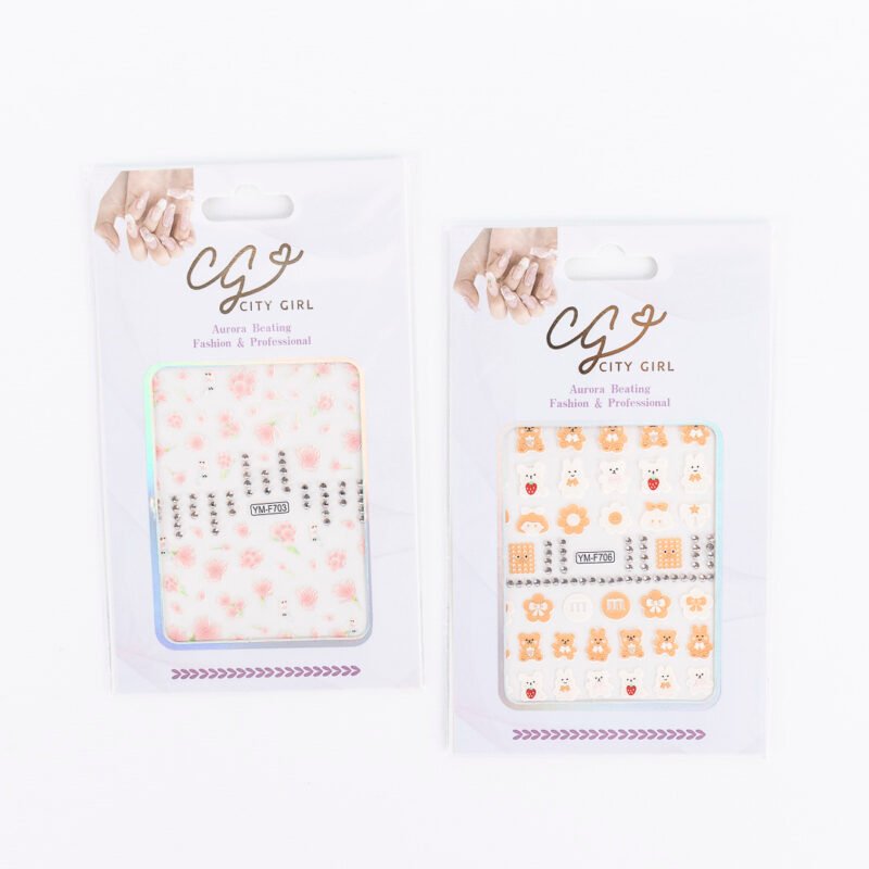 PACK 12 – STICKERS CITY GIRL