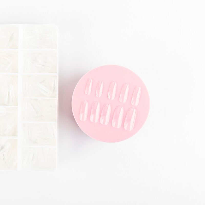 CAJA TIPS SOFT GEL OVAL CLASSIC 600PCS - CITY GIRL - Imagen 2