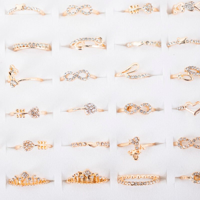 CAJA DE ANILLOS 100PCS - Imagen 5