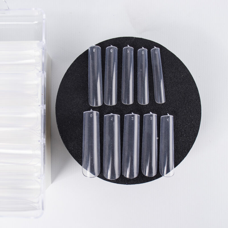 TIPS SOFT GEL CUADRADOS XXL CURVA C 100PCS - CITY GIRL - Imagen 2