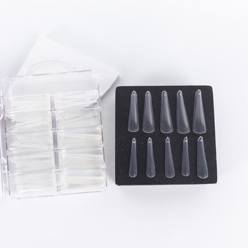 TIPS SOFTGEL ALMENDRA RUSA 100PCS - CITY GIRL - Imagen 2