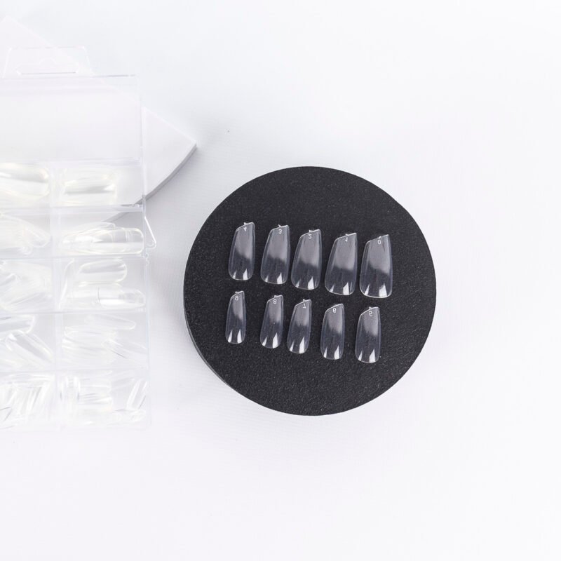 TIPS SOFT GEL PUNTA EN DIAGONAL 120 PCS - CITY GIRL - Imagen 2
