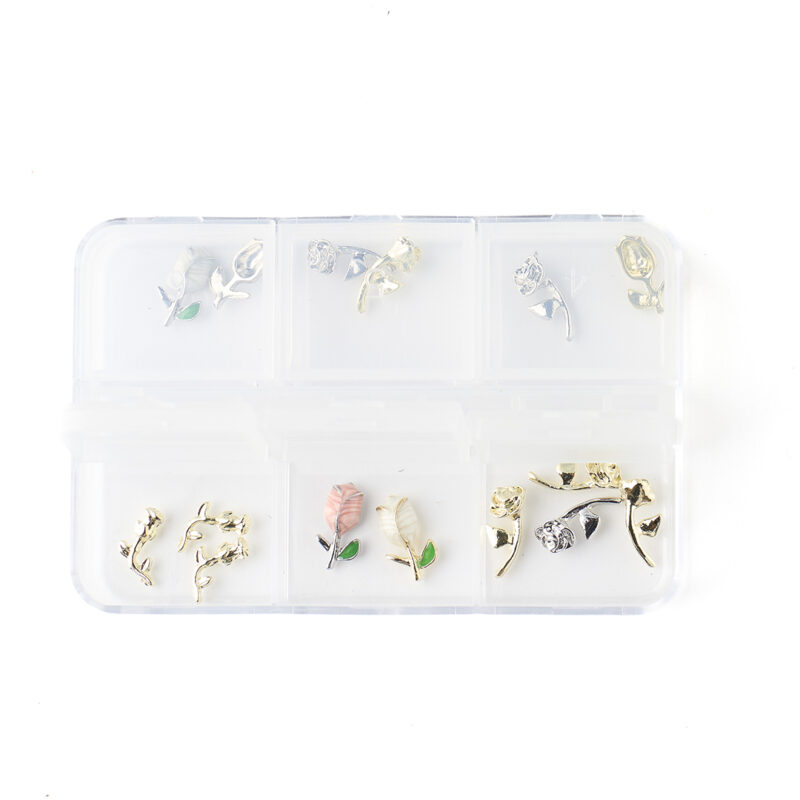 ROSAS - APLIQUES PARA UÑAS - Imagen 2