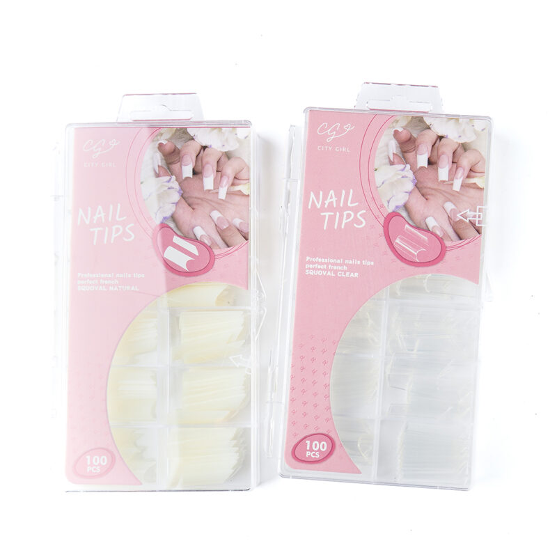 TIPS PARA ESCULPIR BLANCOS CUADRADOS 100PCS - Imagen 2