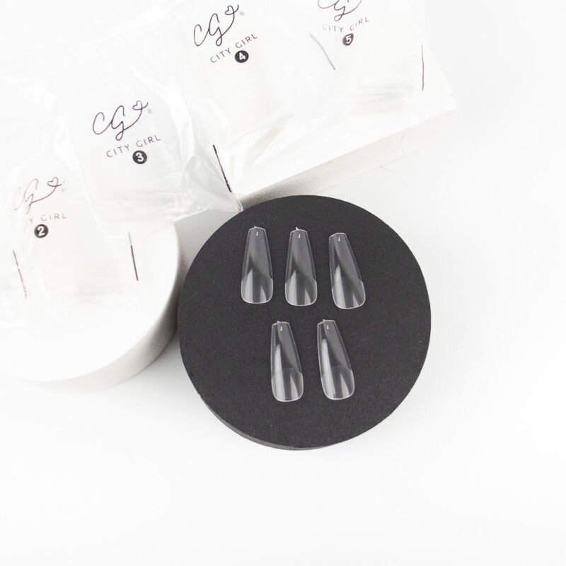 TIPS SOFT GEL BALLERINA EN BOLSA 600PCS - CITY GIRL - Imagen 2