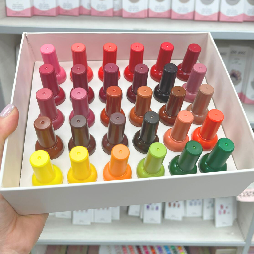 COLECCION ESMALTES MINI CITY GIRL KINGDOM - CAJA BEIGE