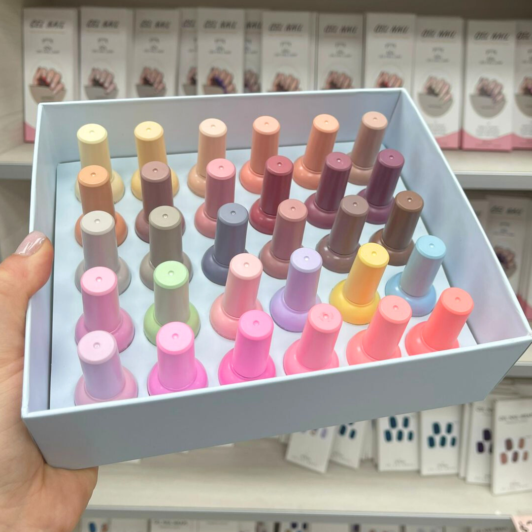 COLECCION ESMALTES MINI CITY GIRL KINGDOM - CAJA CELESTE