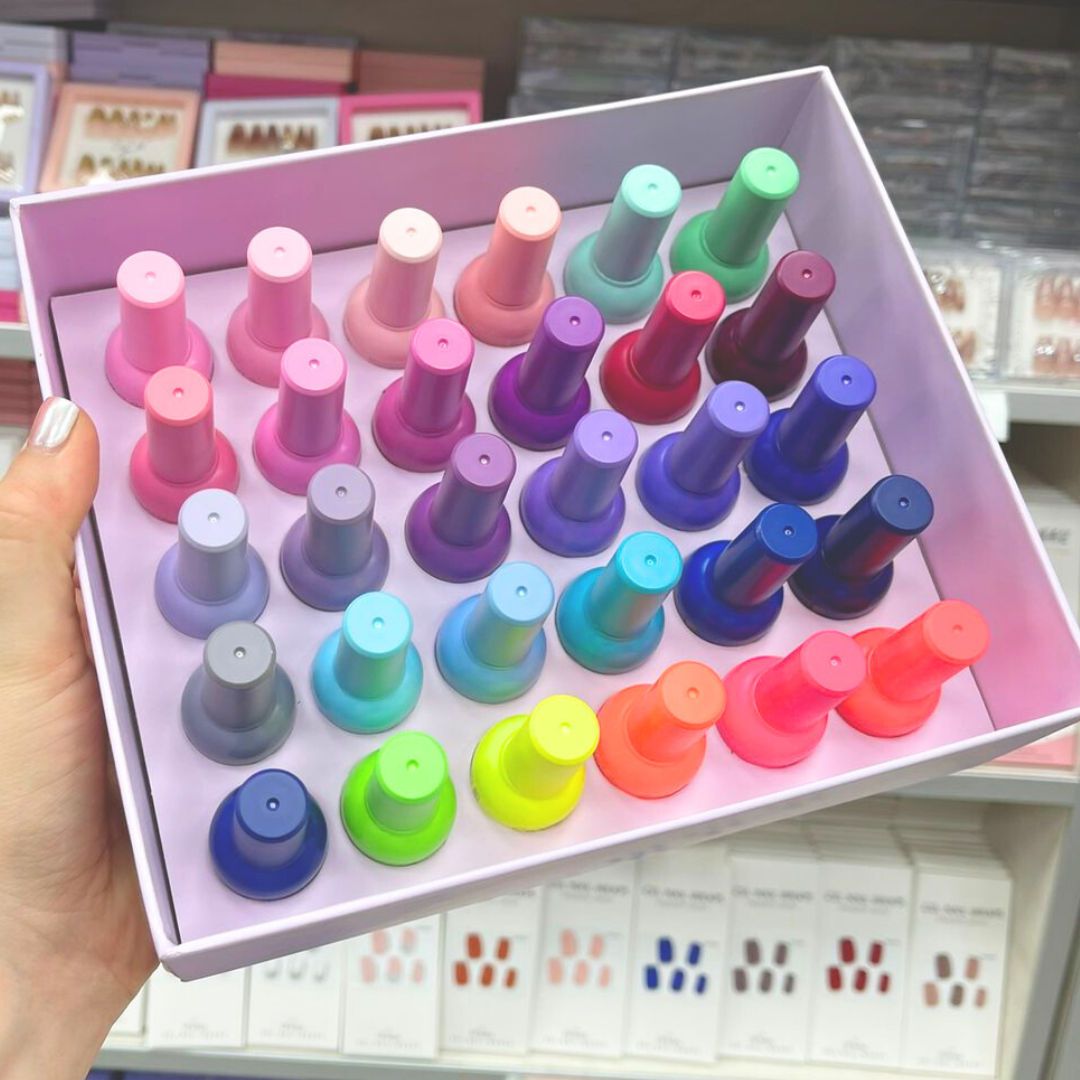 COLECCION ESMALTES MINI CITY GIRL KINGDOM - CAJA LILA