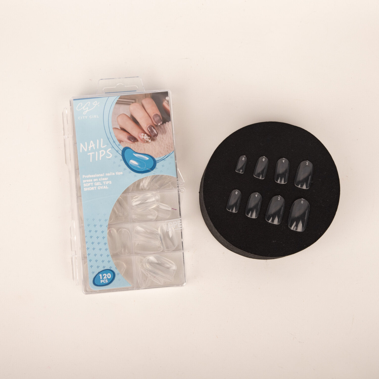 TIPS SOFTGEL OVAL CORTOS 120PCS CITY GIRL
