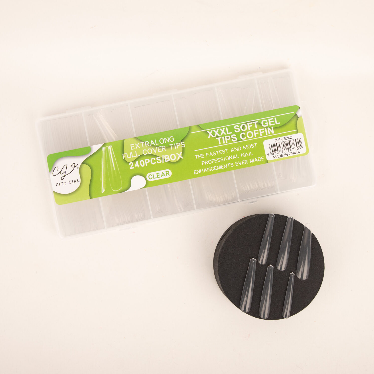 TIPS SOFTGEL COFFIN XXXL 240PCS CITY GIRL