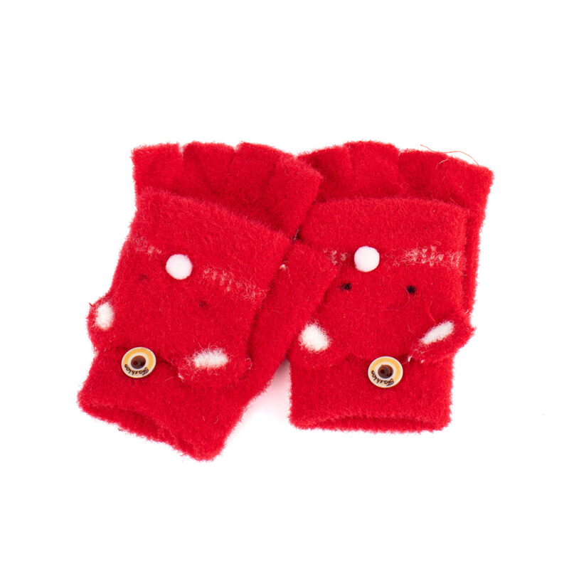 GUANTES NIÑO MEDIO DEDO 11 CM + TAPITA RATONCITO - Imagen 2