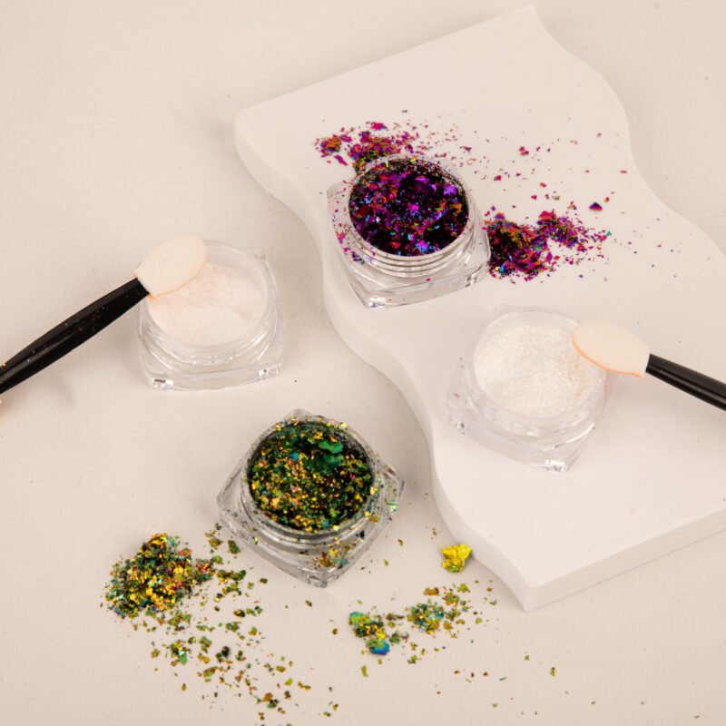 POLVO AURORA + FLAKES 2PCS