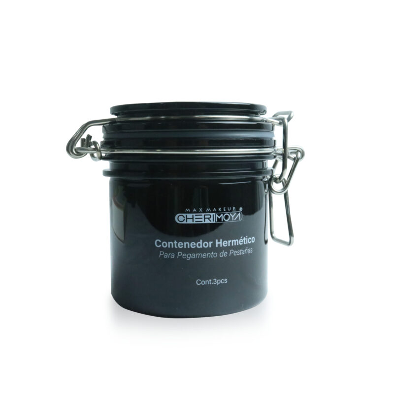 CONTENEDOR HERMETICO PARA ADHESIVOS DE PESTAÑAS
