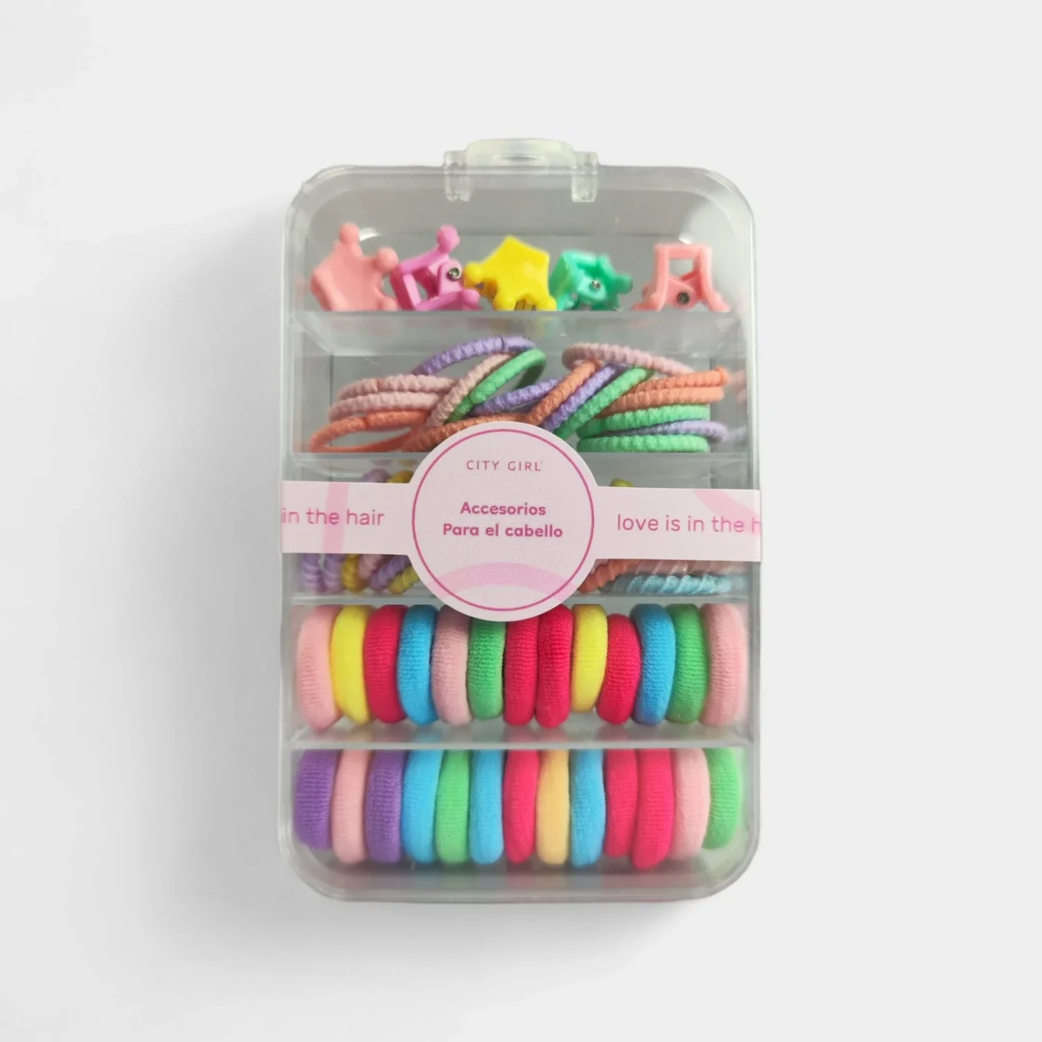 SET DE COLITAS Y BROCHES - CITY GIRL