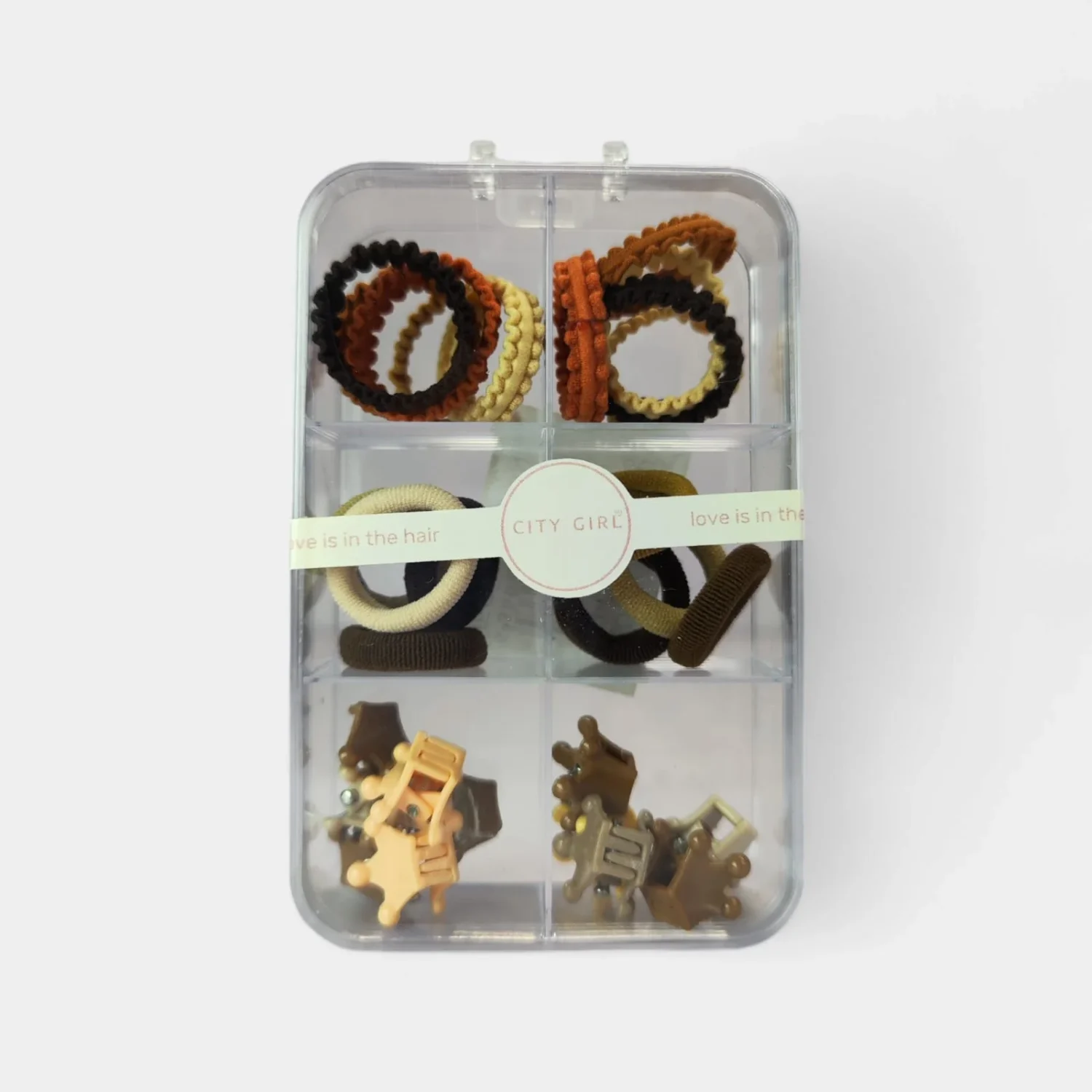 CAJA CON COLITAS Y BROCHESITOS - CITY GIRL