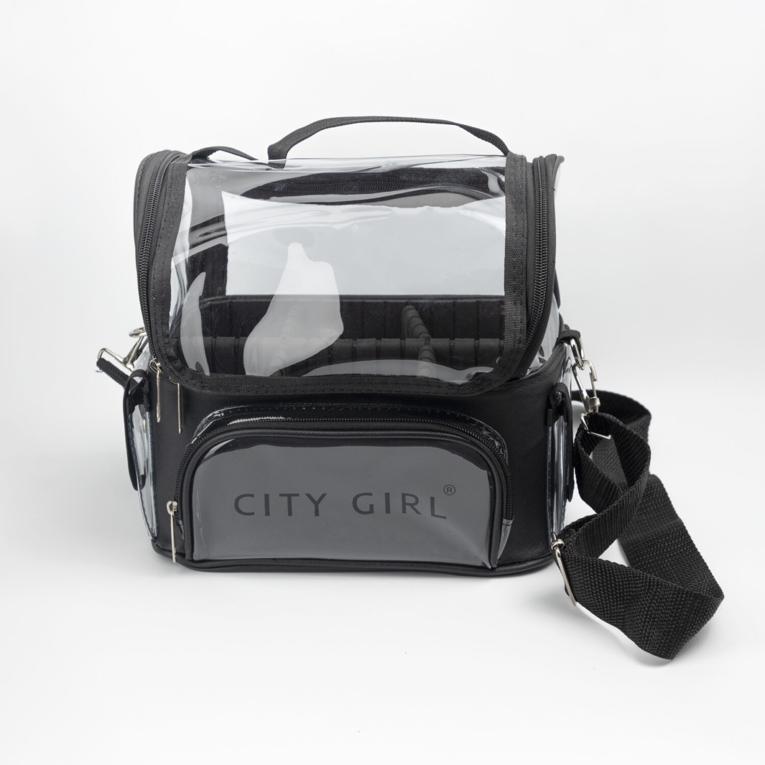 MOCHILA ORGANIZADORA TRANSPARENTE - CITY GIRL