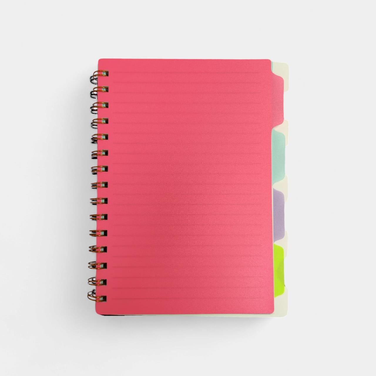 LIBRETA A5 CON SEPARADORES - CITY GIRL