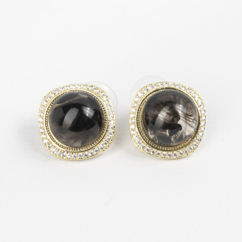AROS DE PIEDRA CON STRASS - Imagen 5