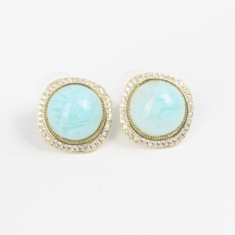 AROS DE PIEDRA CON STRASS - Imagen 4