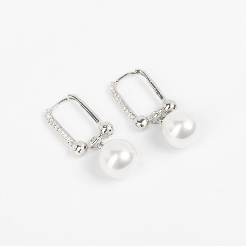 AROS CON PERLA COLGANTE - CITY GIRL