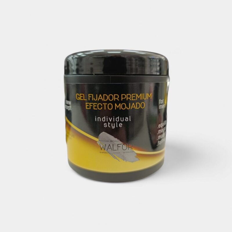GEL FIJADOR PREMIUM EFECTO MOJADO 450 GRS - WALFOR