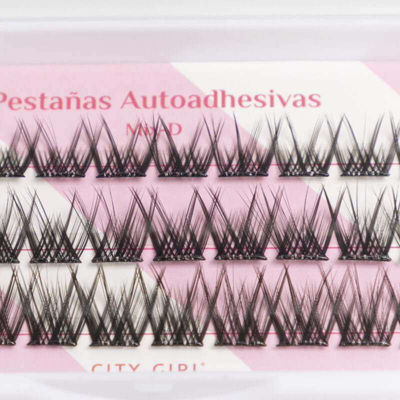 PESTAÑAS POSTIZAS AUTOADHESIVAS Natural Flowering curl D - CITY GIRL - Imagen 3
