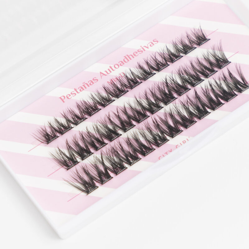 PESTAÑAS POSTIZAS AUTOADHESIVAS Dense Flowering curl D - CITY GIRL - Imagen 2