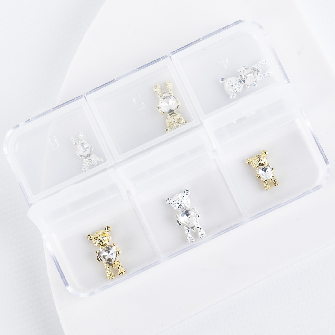 APLIQUES OSITOS CON STRASS