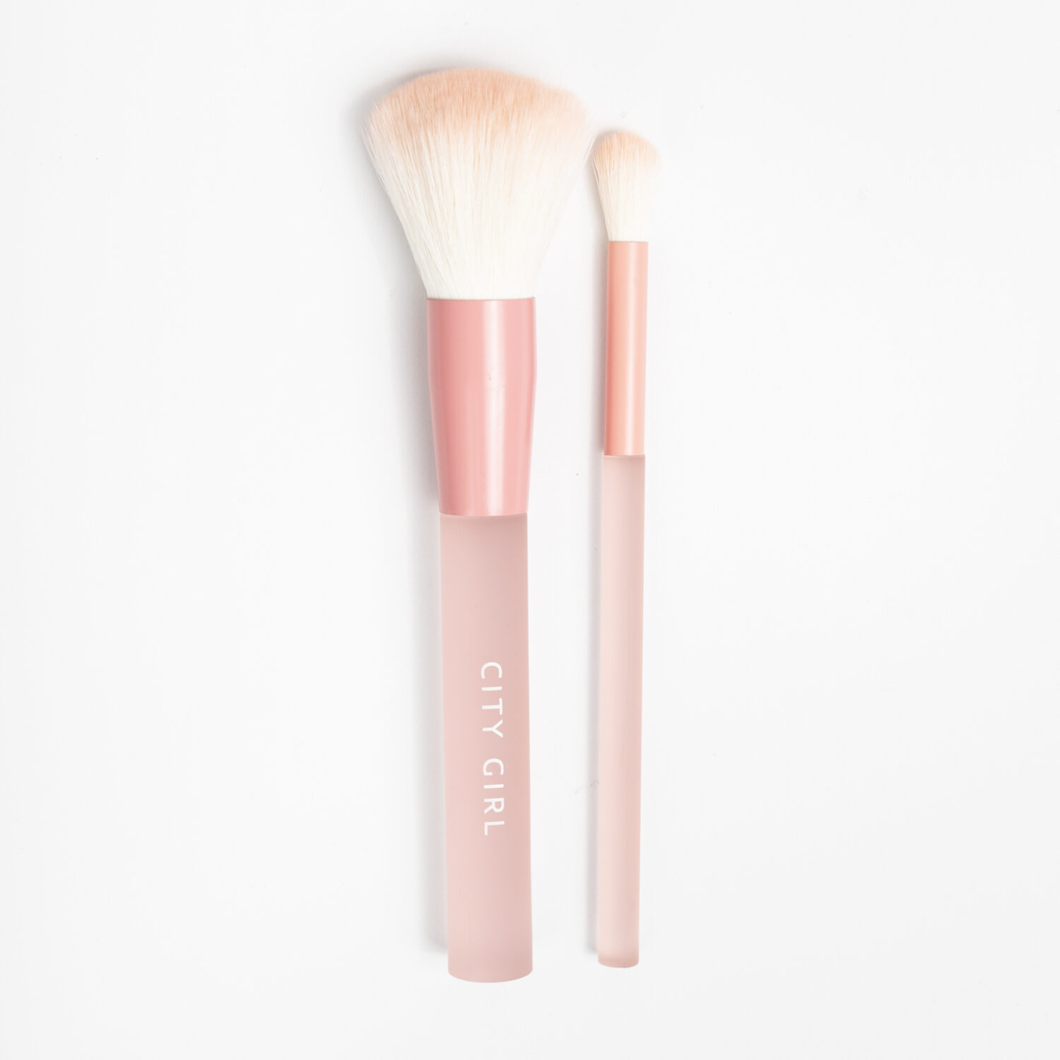 KIT DE BROCHAS PARA MAQUILLAJE 2PCS - CITY GIRL