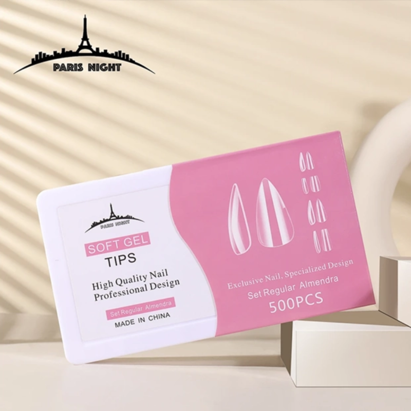 TIPS SOFTGEL EN CAJA ALMENDRA - PARIS NIGHT