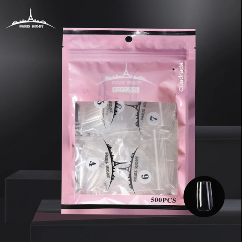 TIPS SOFTGEL EN BOLSA CUADRADOS - PARIS NIGHT