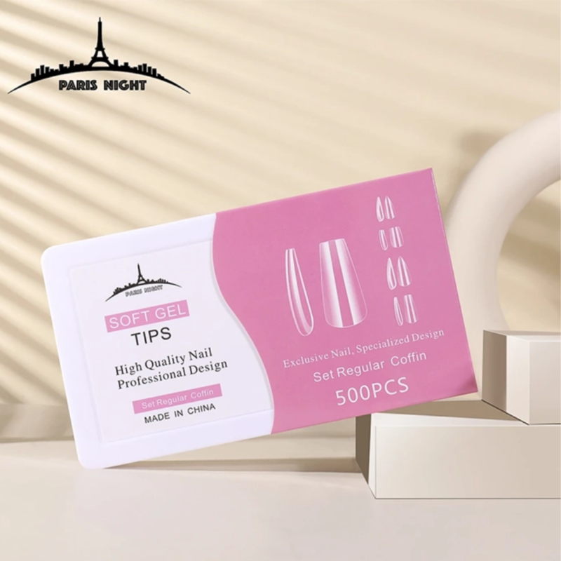TIPS SOFTGEL EN CAJA COFFIN - PARIS NIGHT