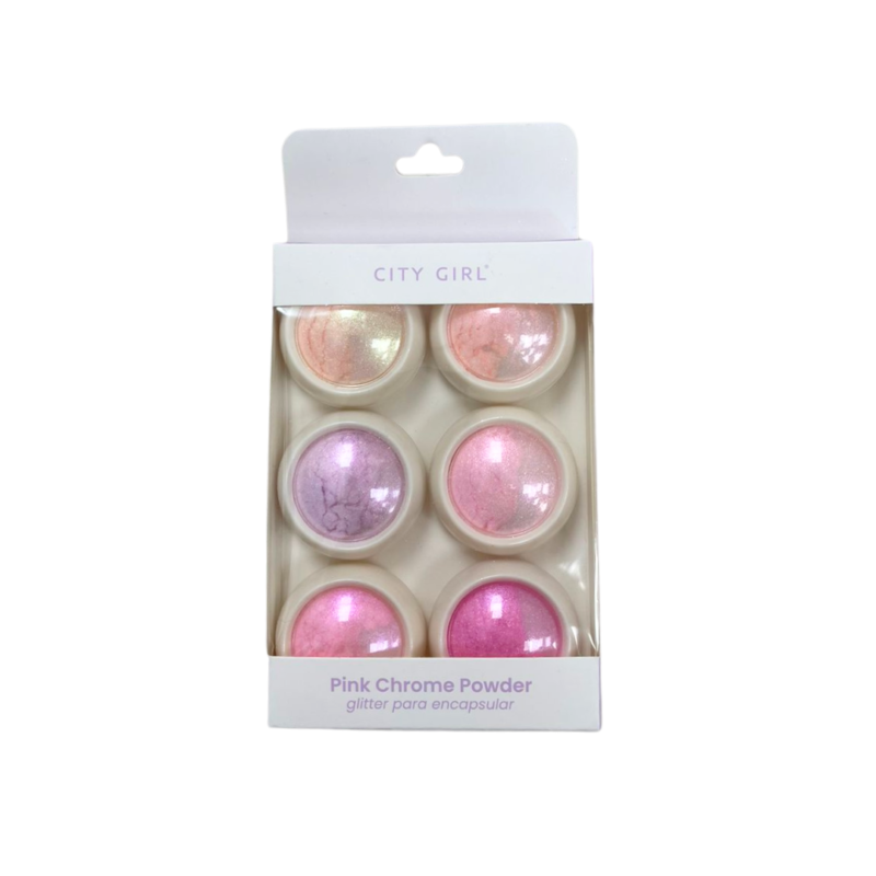 SET POLVO AURORA ROSA - CITY GIRL