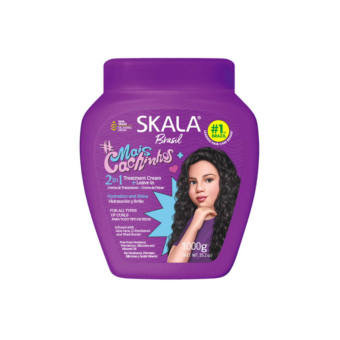 SKALA 'MAIS CACHINHOS' CREMA DE PEINAR PARA RIZOS DE NIÑOS