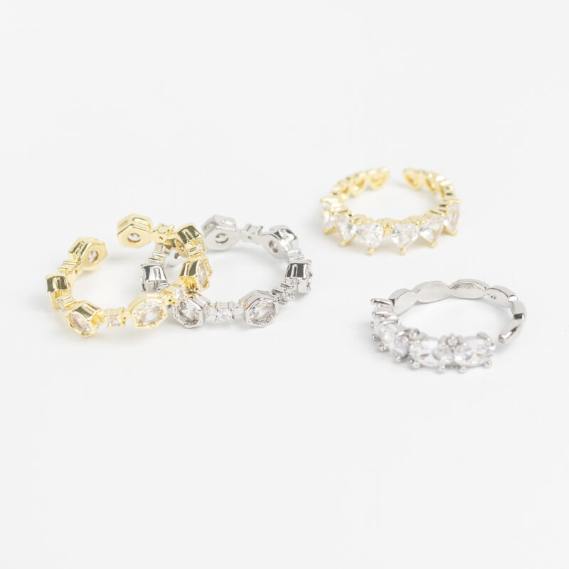 ANILLO CON STRASS - VARIOS MODELOS - Imagen 5