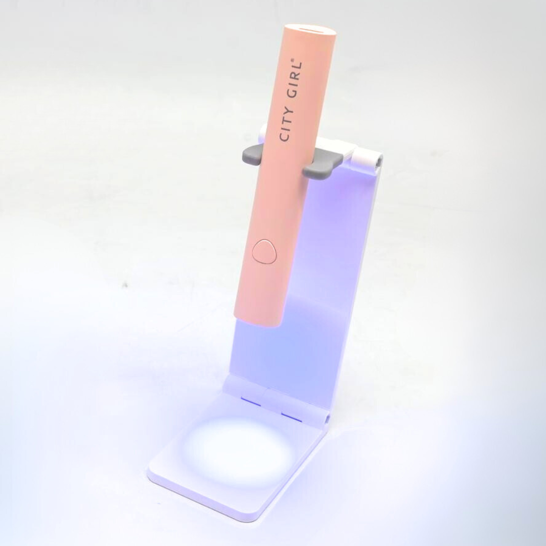 LINTERNA UV LED CON SOPORTE - CITY GIRL