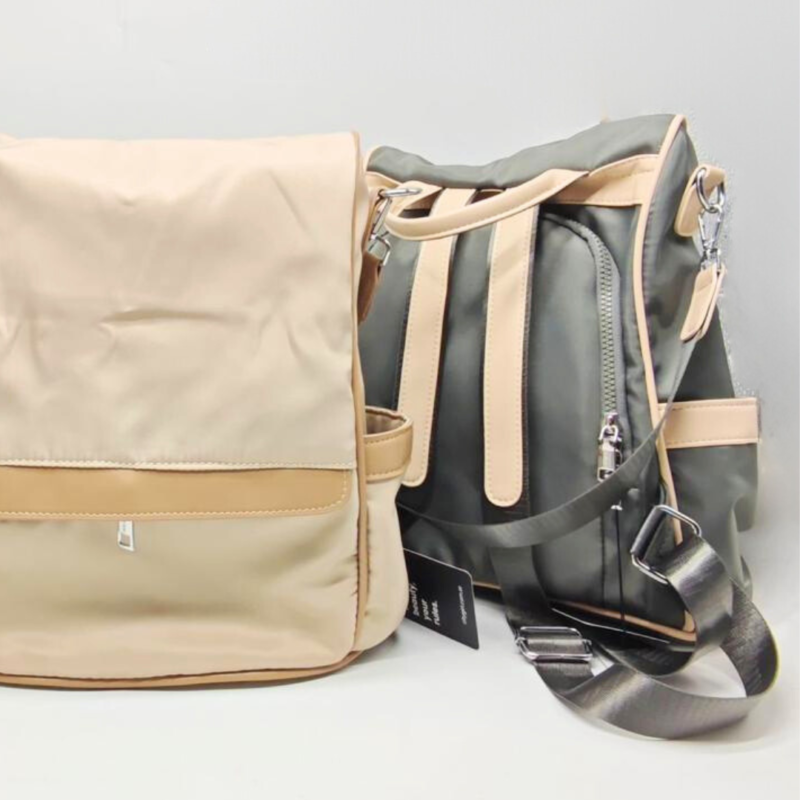 MOCHILA CON CIERRE POR DETRAS - CITY GIRL - Imagen 2