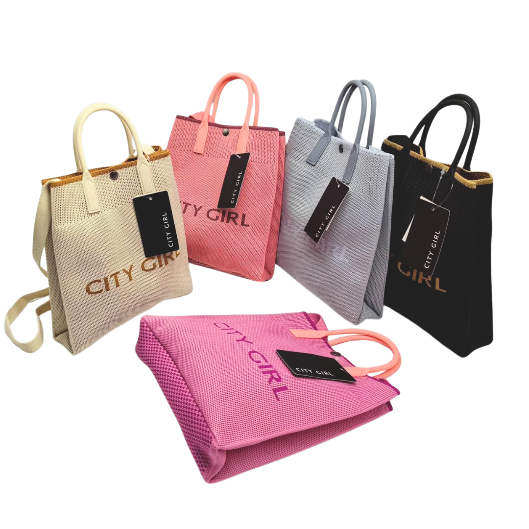 CARTERA MEDIANA DE TELA - CITY GIRL