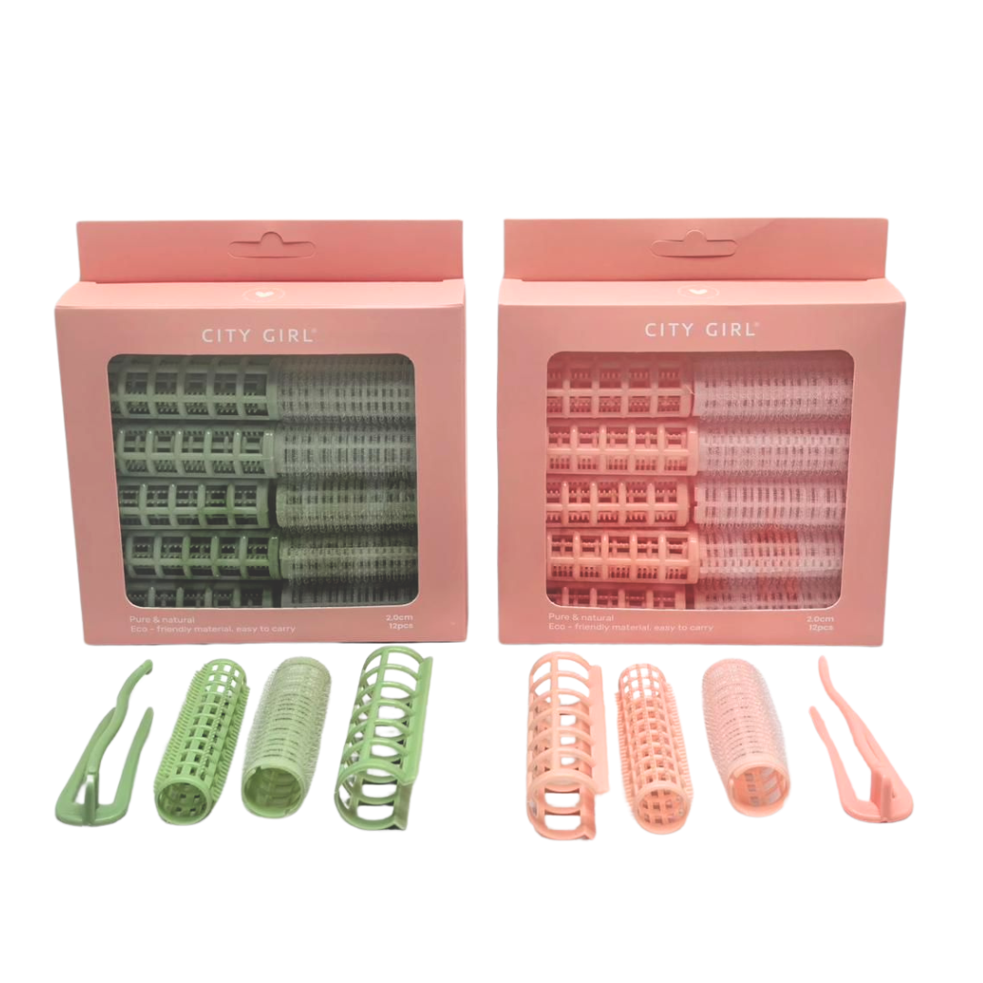 SET DE RULEROS PARA EL PELO - CITY GIRL