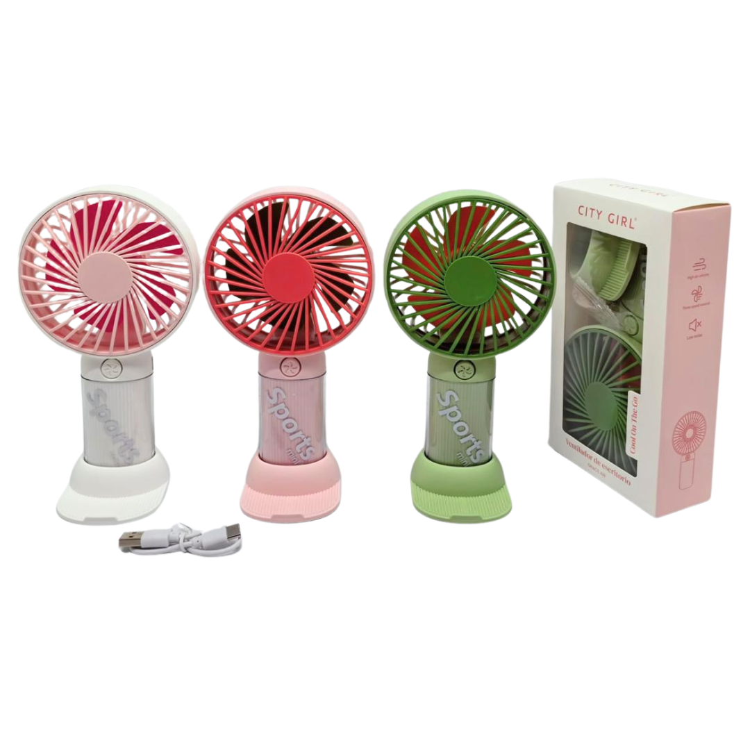 VENTILADOR PORTÁTIL - CITY GIRL