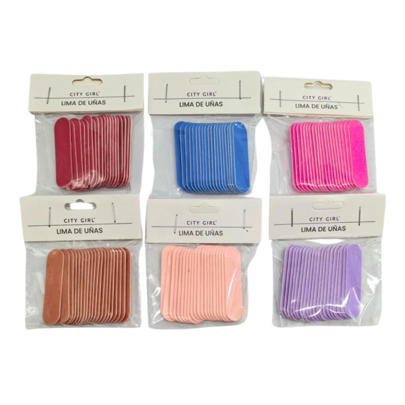 PAQUETE DE MINI LIMAS - CITY GIRL
