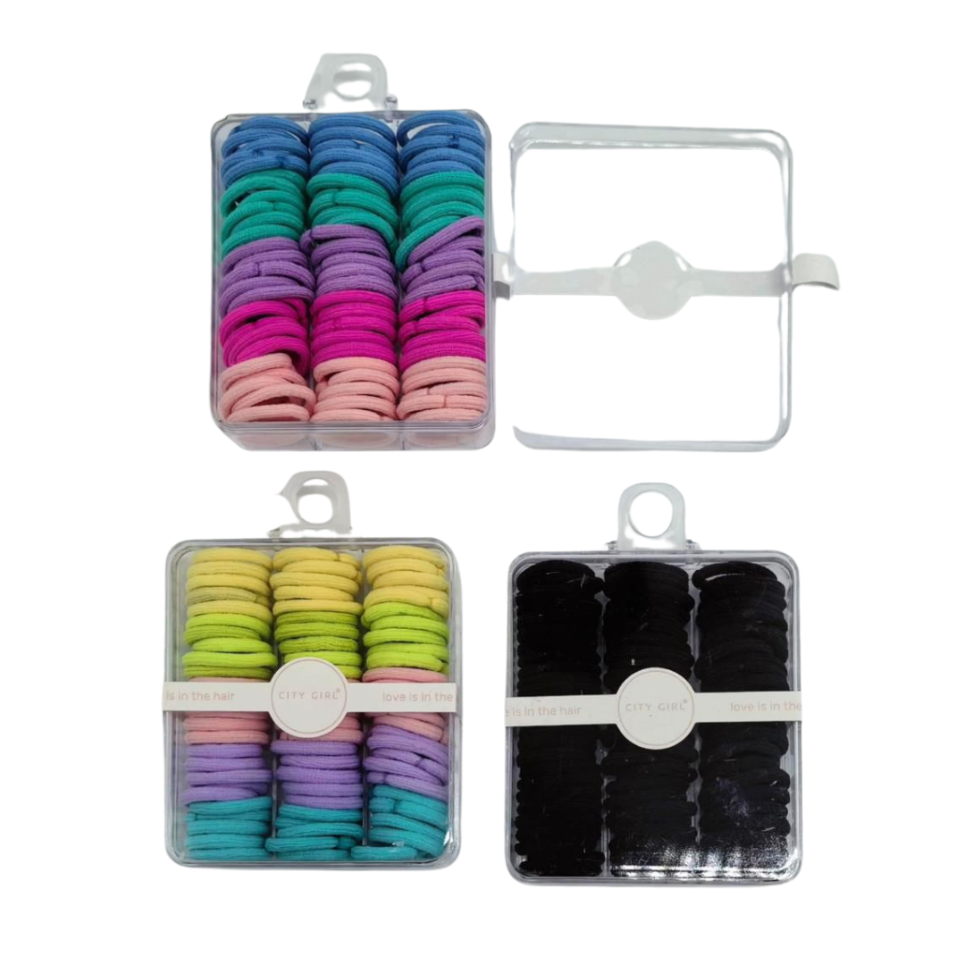 SET DE COLITAS PARA EL PELO - CITY GIRL