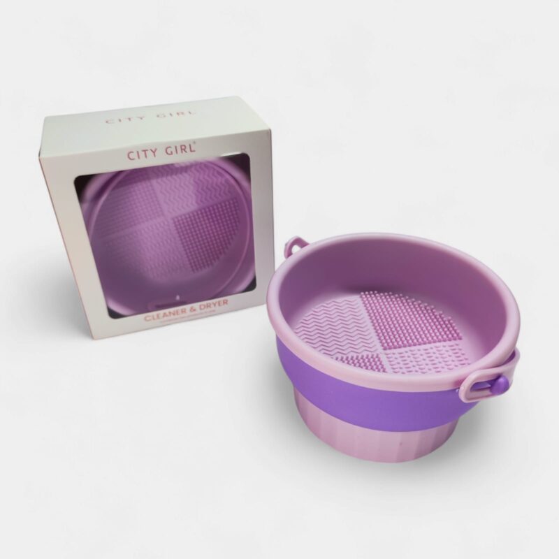 LIMPIADOR DE BROCHAS 2 EN 1 - CITY GIRL