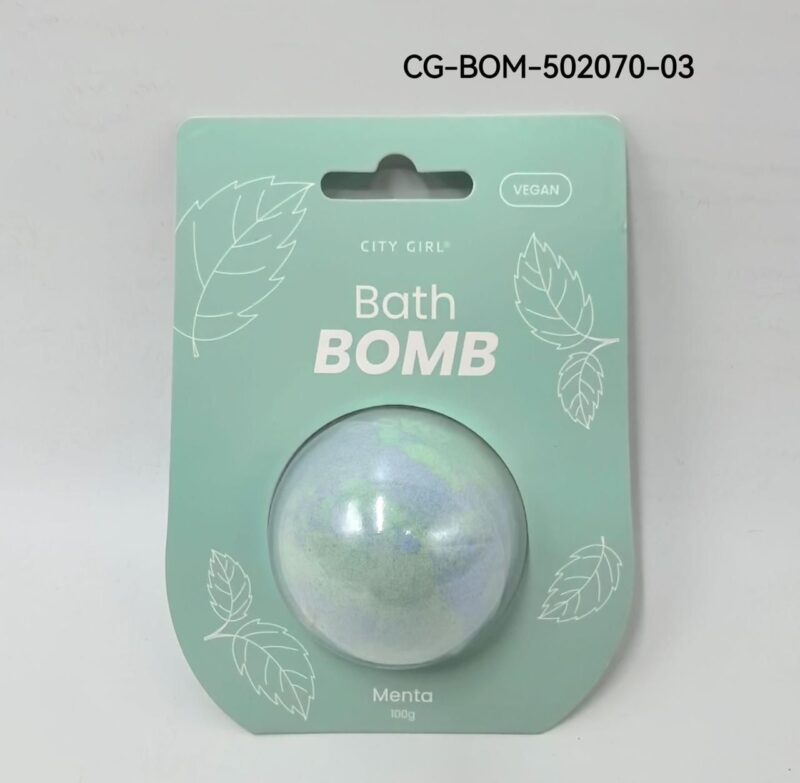 BATH TOMB MENTA - BOMBA DE BAÑO CITY GIRL